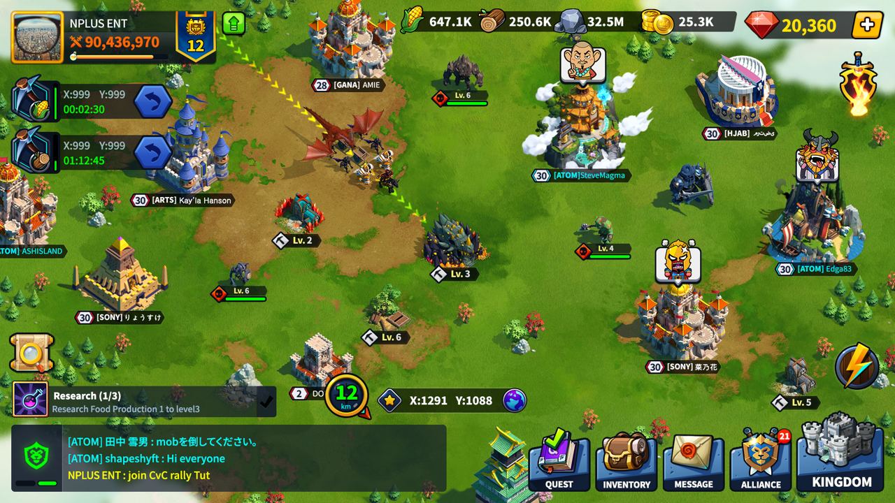 Cho Thuê Tool League of Kingdoms Theo Giờ: Auto Đào Mỏ, Đánh Quái, Huấn Luyện Binh Lính